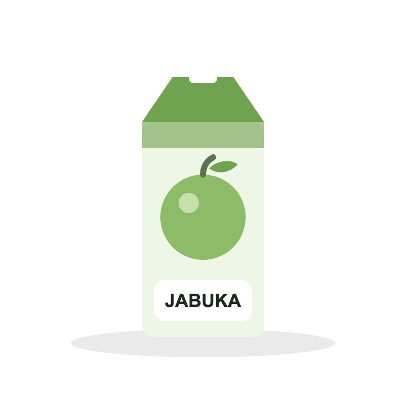 Sok od jabuke 100 %, 1 l Sok od jabuke 100 %
