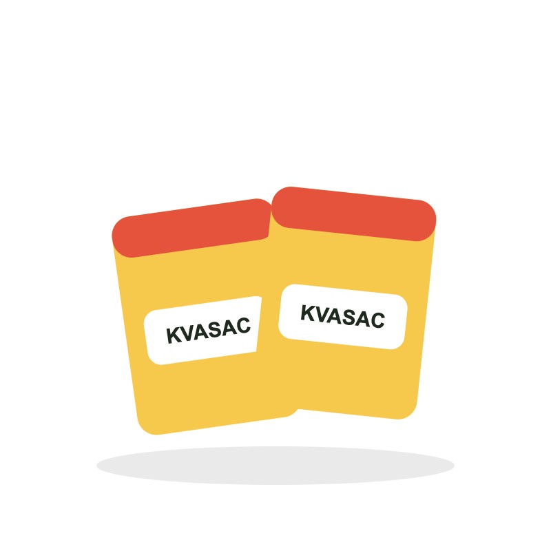 Suhi kvasac, 3 × 7 g Suhi kvasac